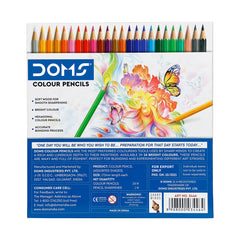 DOMS Full Size Colour Pencils 24 Shades
