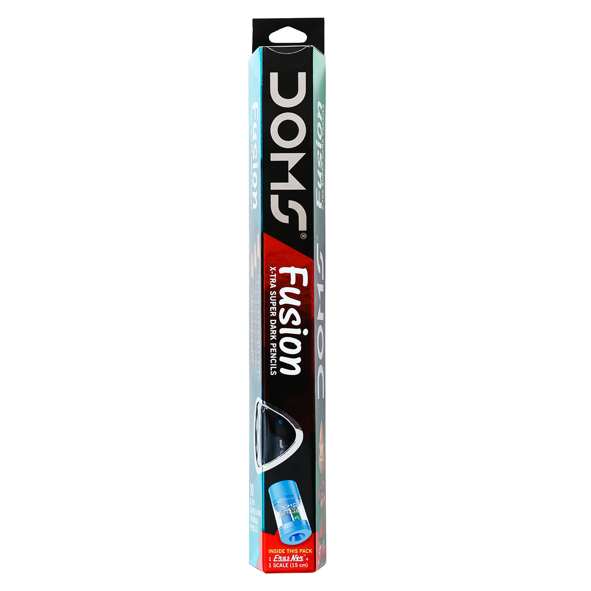 DOMS Fusion Pencils X-TRA Super Dark Pencils Display Pack 12 Pcs